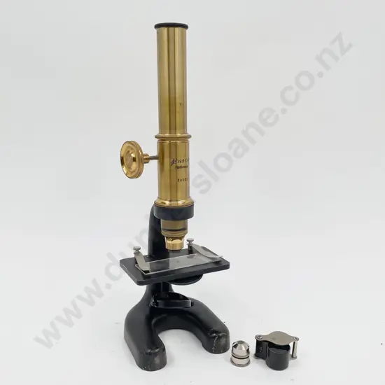 Cased Antique Microscope
