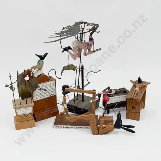 Quantity of The Fourteen Balls Toy Co. Hand Crank Automata (Faults)