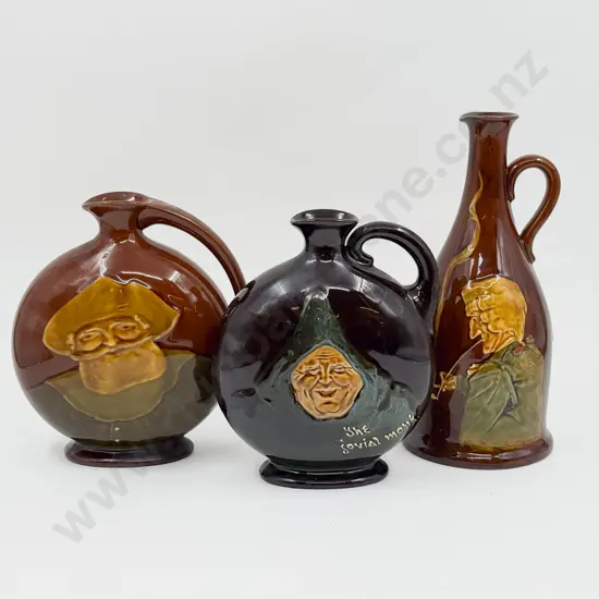 Three Assorted RD Dewar's Whisky Jugs