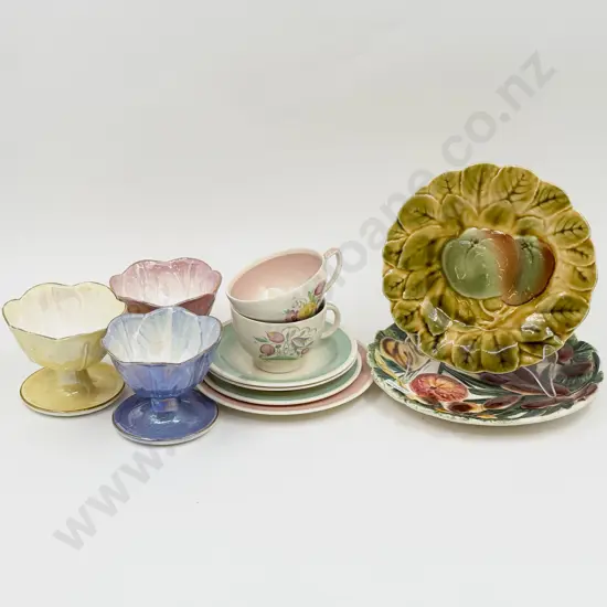 Quantity of Assorted China incl Susie Cooper Cups & Saucers & Three Maling Sundae Dishes
