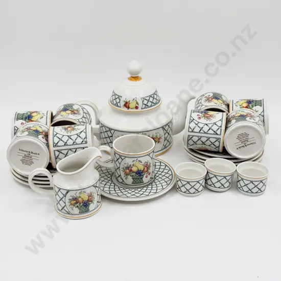 Villeroy & Boch "Basket" Pattern Tea China