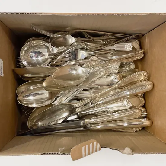 Quantity of Assorted Kings Pattern Cutlery
