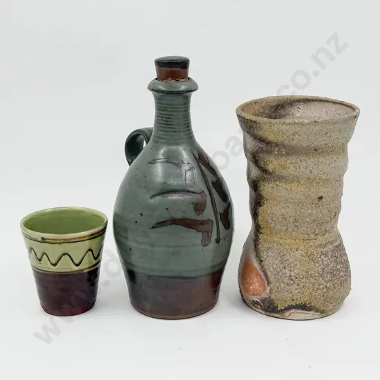 Peter Stichbury Flagon & Two Others