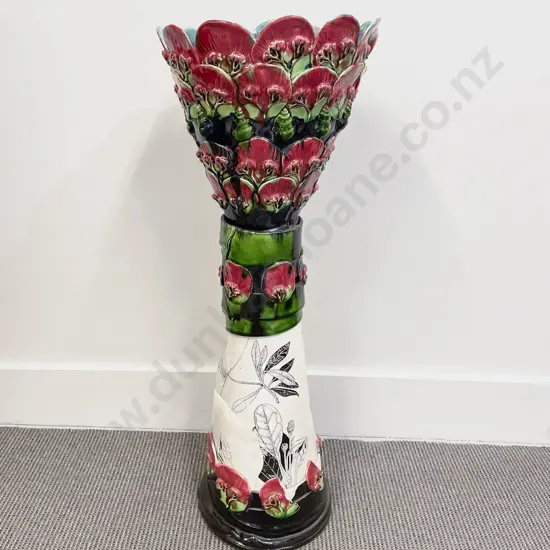 Katie Gold Ceramic Floor Vase (Faults)