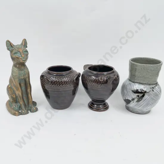 Small Box Quantity of Assorted Pottery