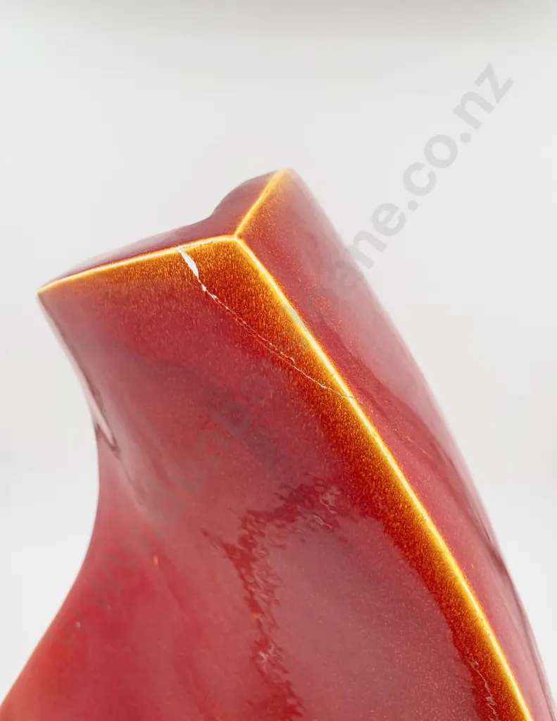 Graham Ambrose Large Stylized Pottery Floor Vase (Faults) Image 1++