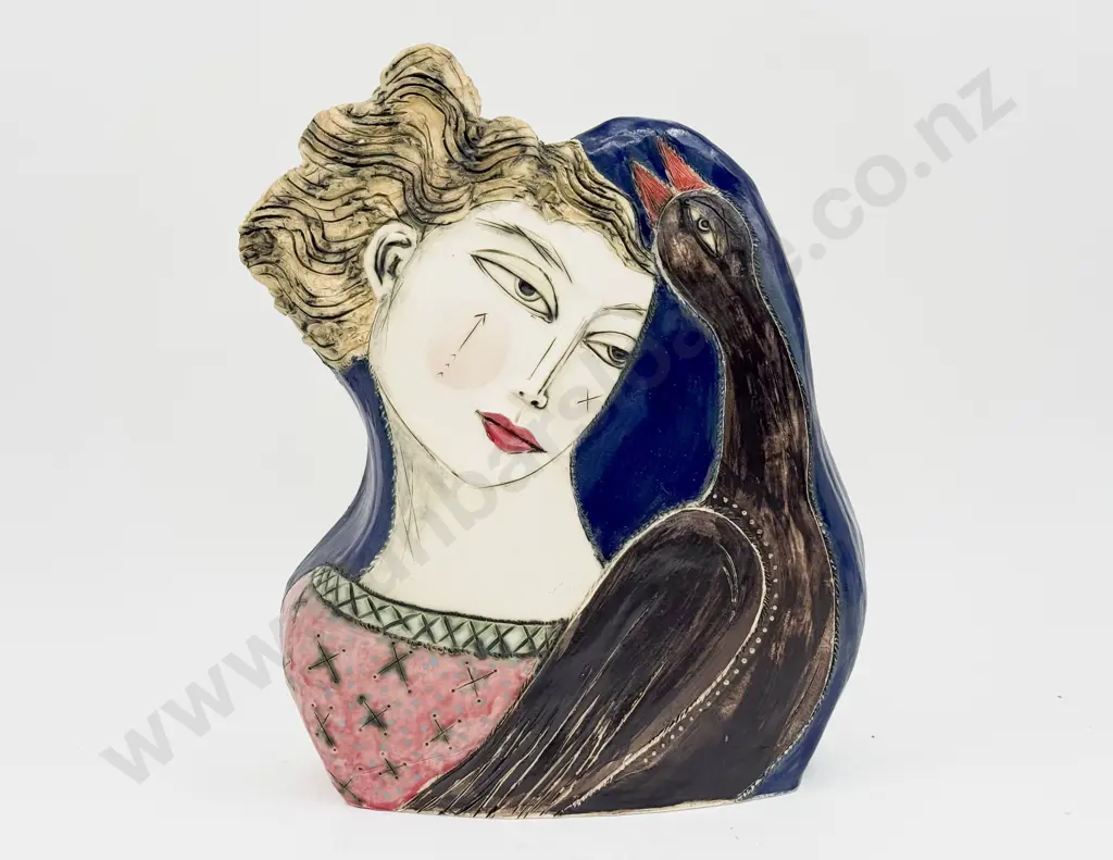 Elsie Fourie Figural Pottery Form Image 1++