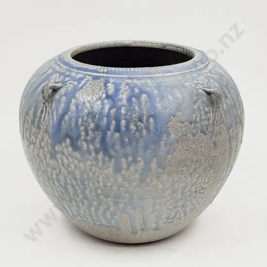 Mal Sole Salt Glazed Pottery Vase