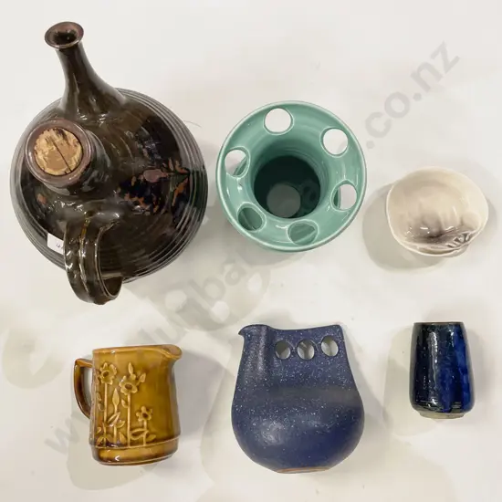 Small Box of Assorted Pottery