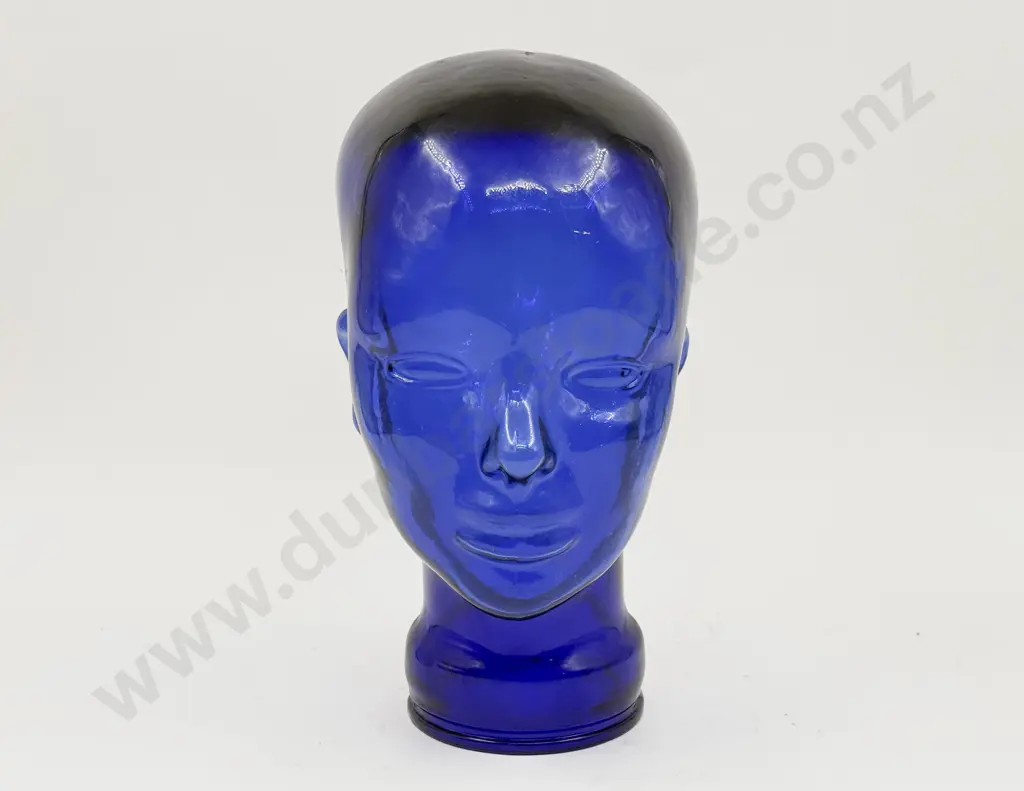 Blue Glass Bust Image 1++