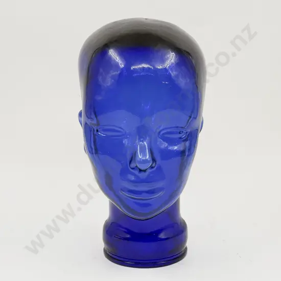Blue Glass Bust