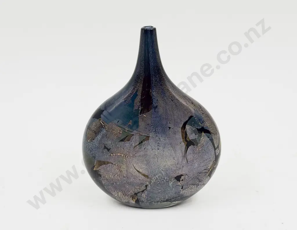 Attributed Garry Nash Art Glass Vase Image 1++