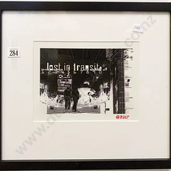 Indistinctly Signed - "Lost in Transit" - Screen Print