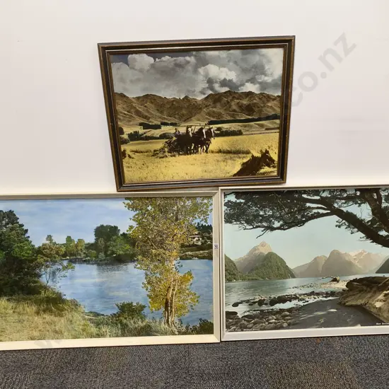 Three Assorted NZ Photographic Prints