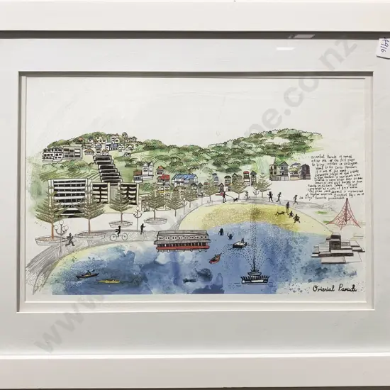 Unsigned - "Oriental Parade" - Print