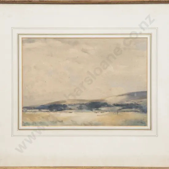 F. Stratton - Watercolour Landscape