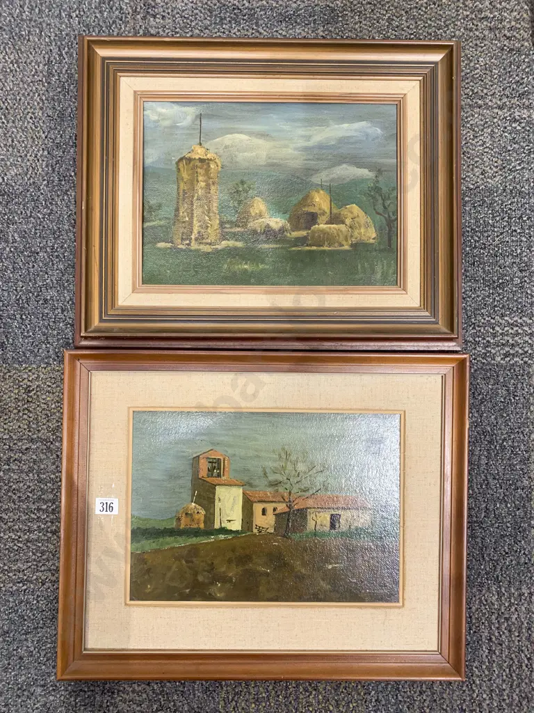 Pair of European Oils Image 1++