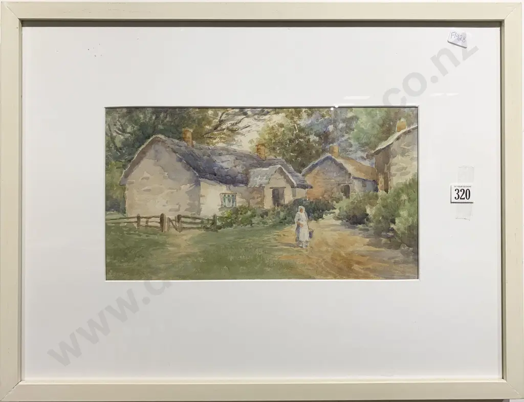 Unsigned - Cottage Scene - Watercolour Image 1++