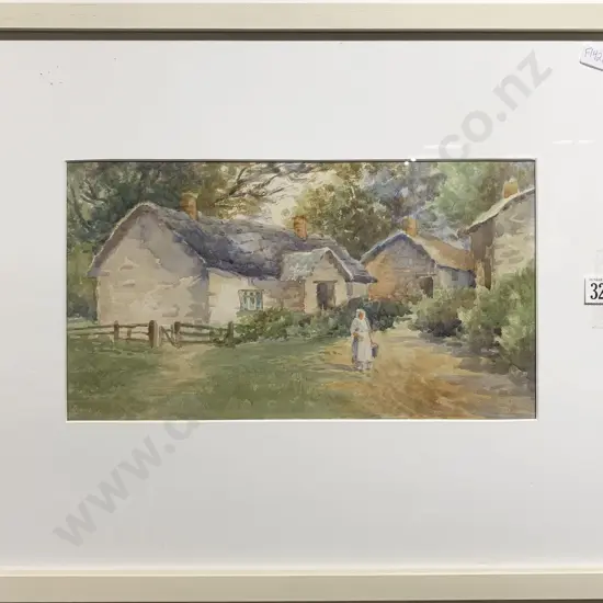 Unsigned - Cottage Scene - Watercolour