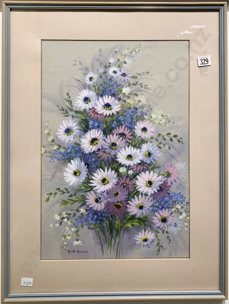 Renee Benner - Floral Still Life - Watercolour Image 1++