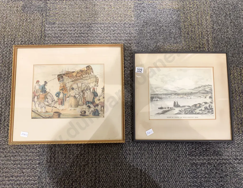Two Vintage Prints Image 1++
