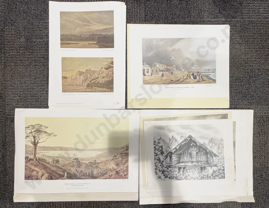 Assorted Folders of Historical Prints Image 1++