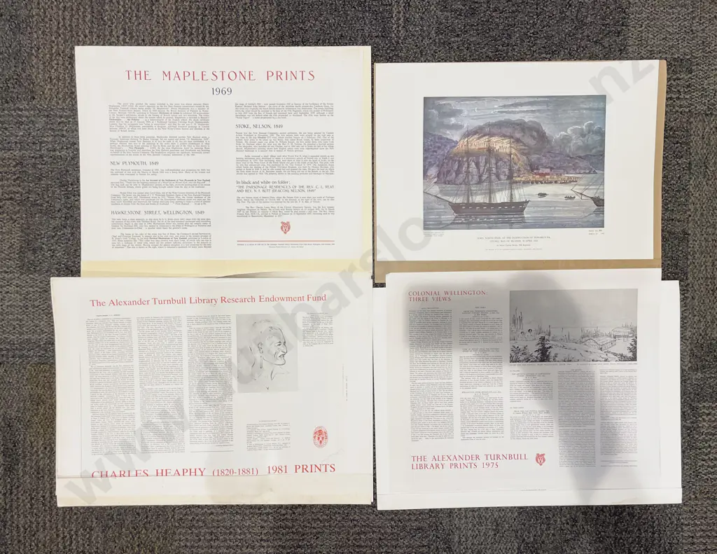 Quantity of Assorted Turnbull Library Prints Image 1++