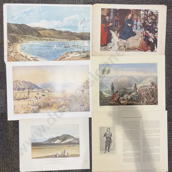 Quantity of Assorted Turnbull Library Prints
