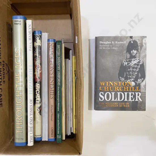 Box of Assorted Books