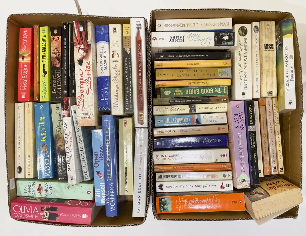 Two Boxes of Assorted Non-Fiction Image 1++