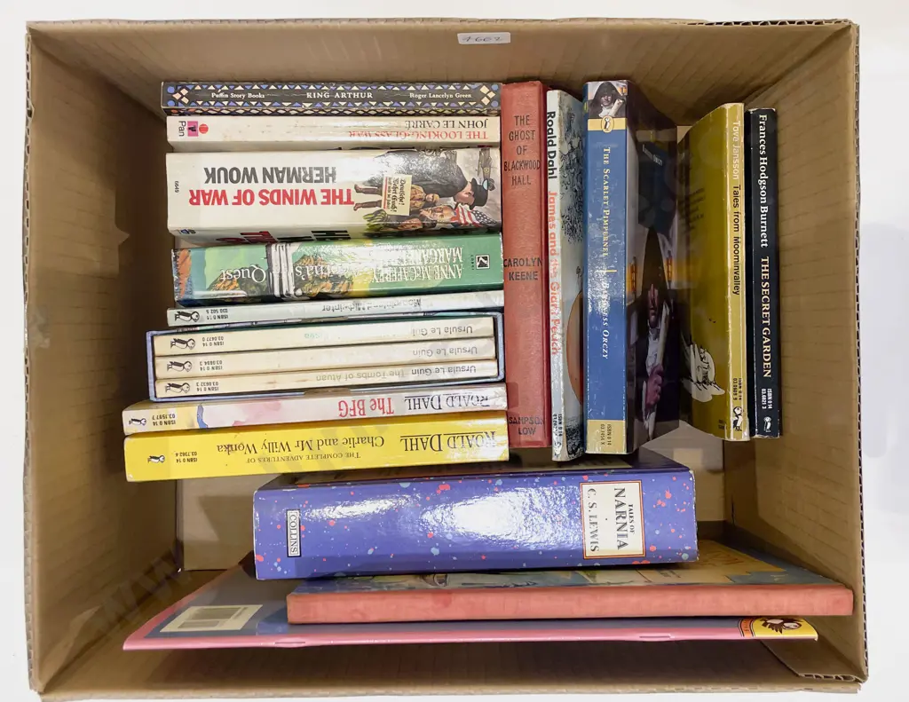 Box of Assorted Children's Books etc Image 1++