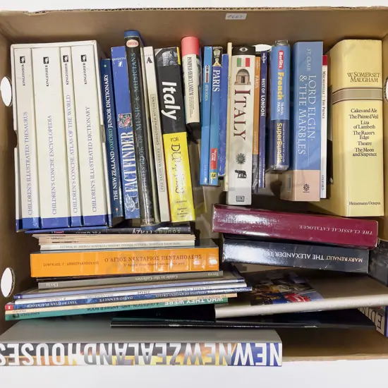 Box of Assorted Books