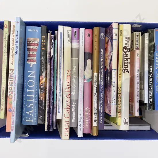 Box of Assorted Books