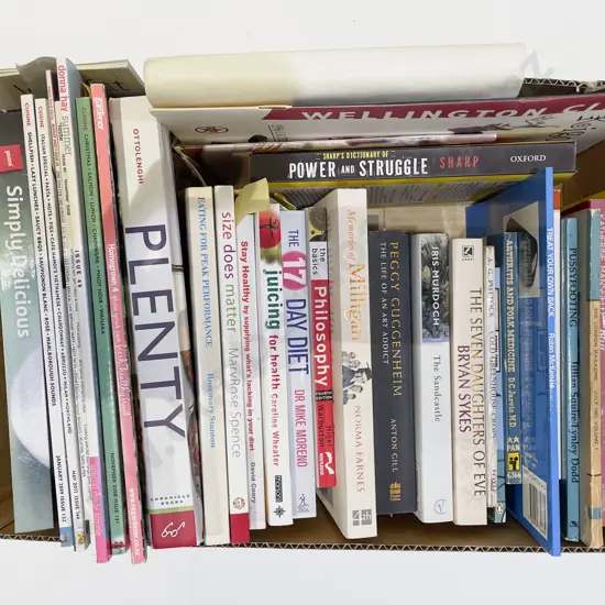 Box of Assorted Books