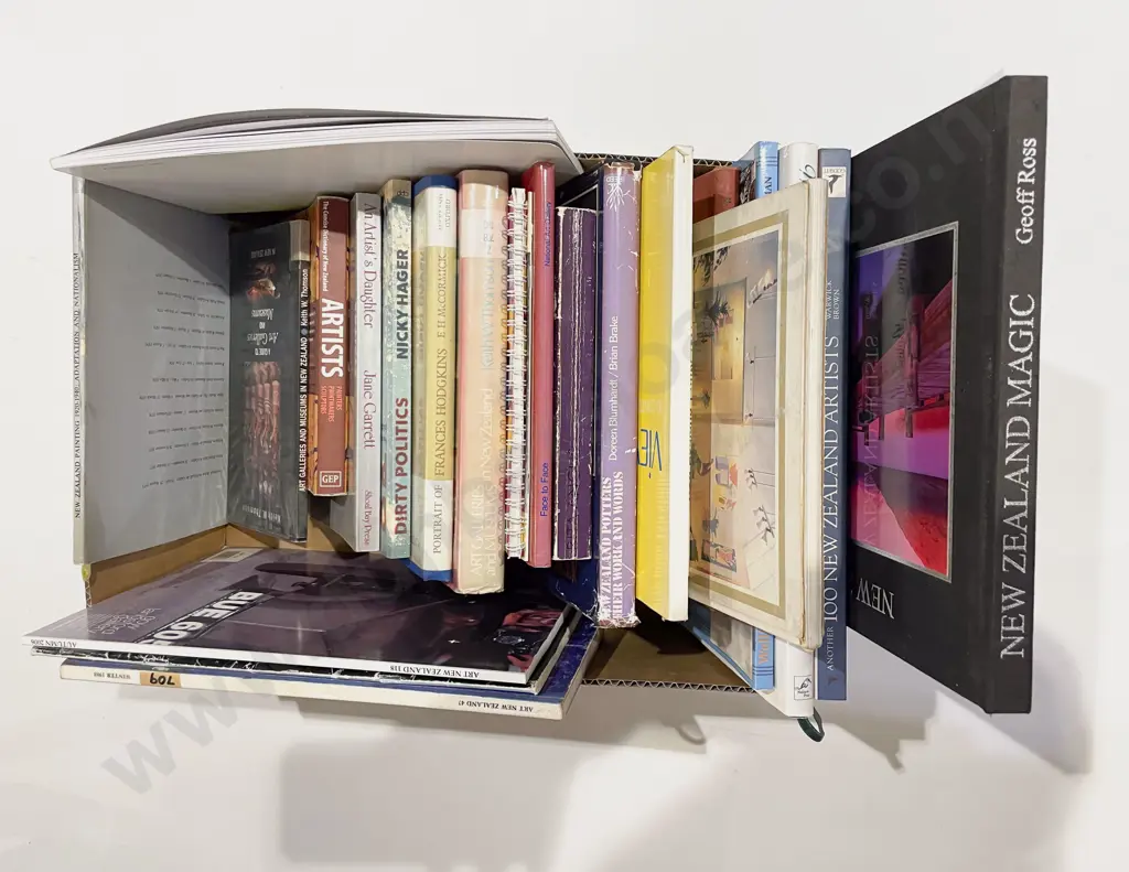Box of Assorted Books incl Art Reference Image 1++