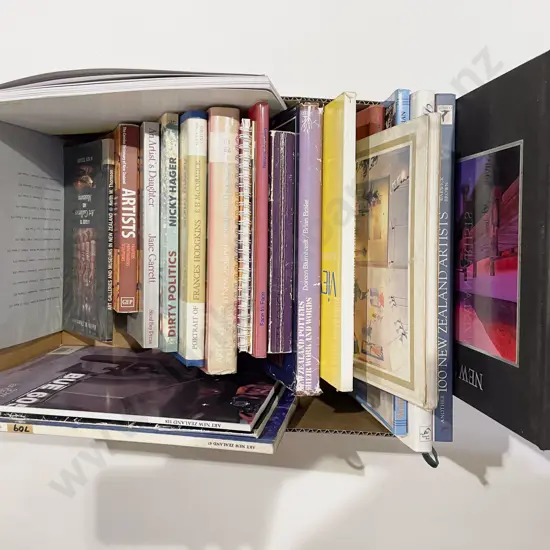 Box of Assorted Books incl Art Reference