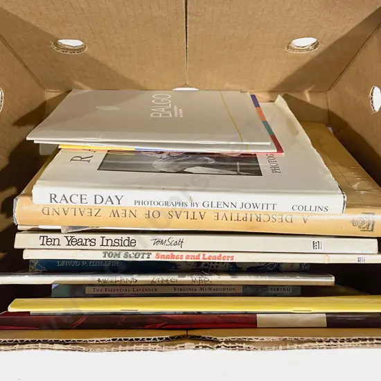 Box of Assorted Art Related Reference Volumes