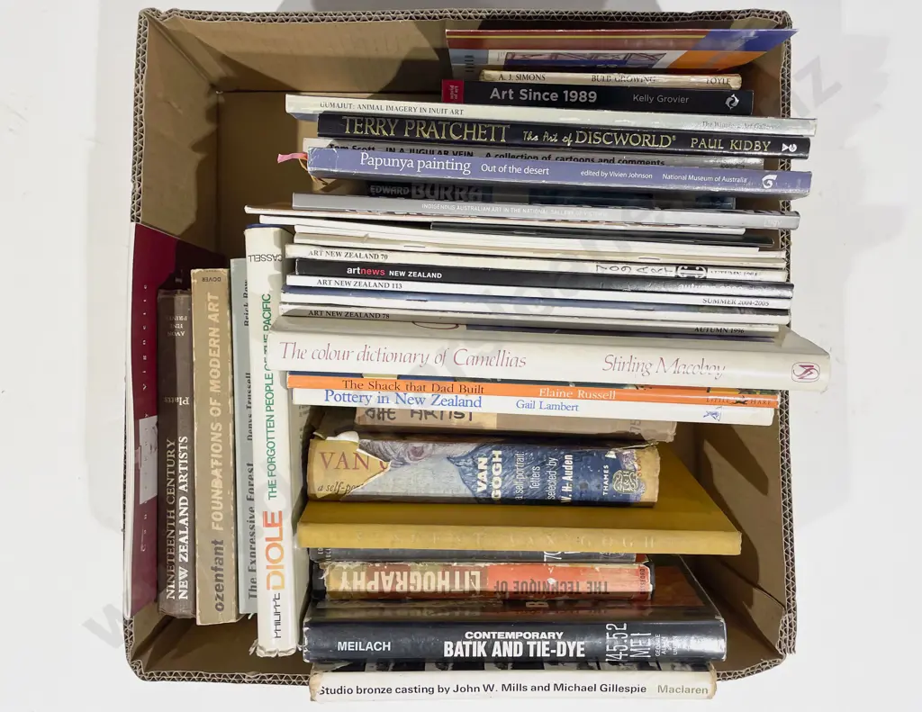 Box of Assorted Art Related Reference Volumes Image 1++