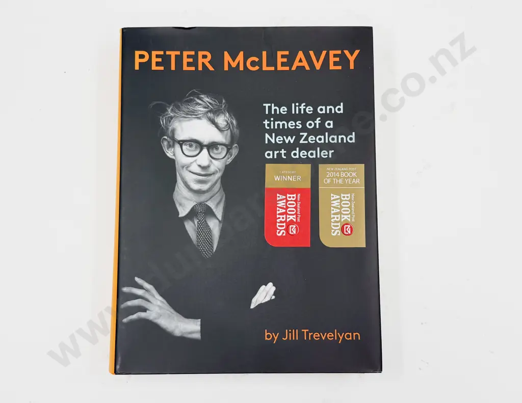 Peter McLeavey - Life & Times of a NZ Art Dealer - Jill Trevelyan Image 1++