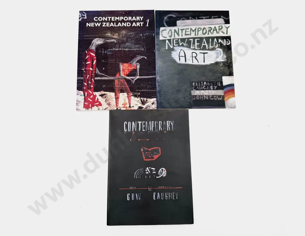 Contemporary New Zealand Art - Volumes 1 - 3 Image 1++