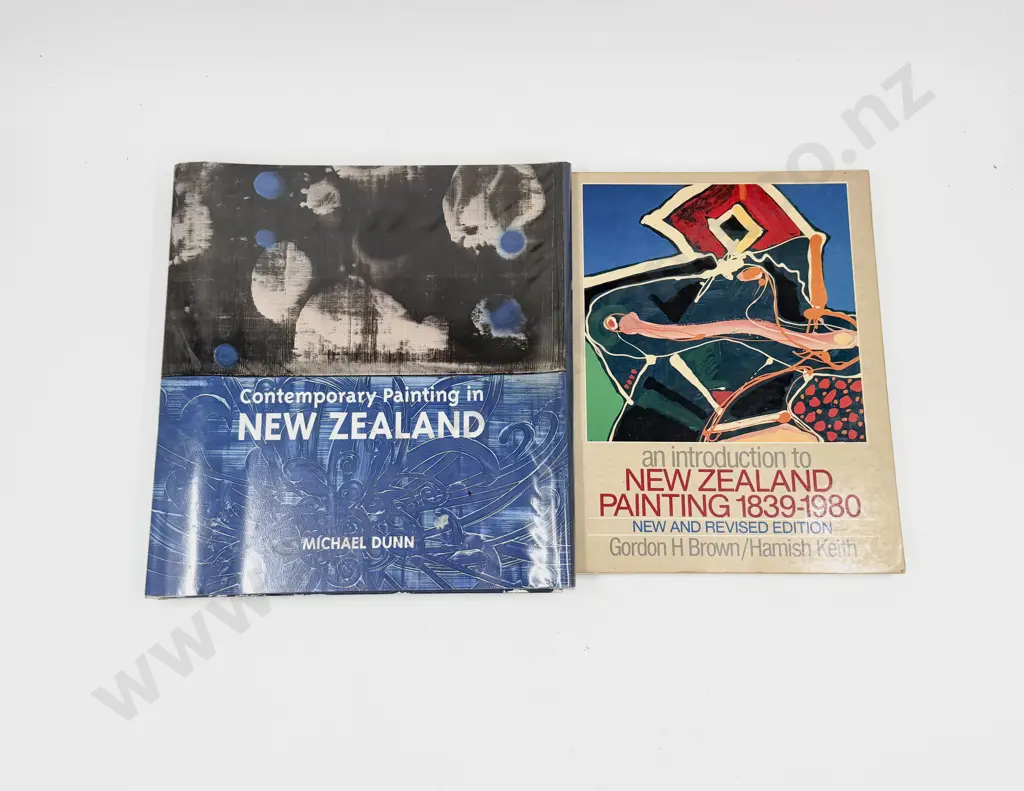 Two NZ Art Reference Books Image 1++