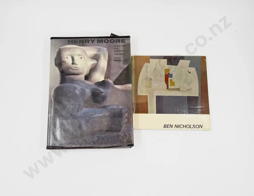 Henry Moore - Sculptures & Drawings 1921 - 1969 & Ben Nicholson Reference Image 1++