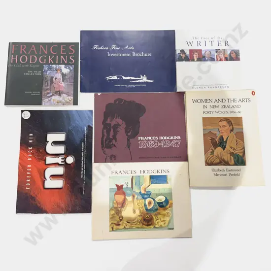 Six Assorted NZ Art Reference