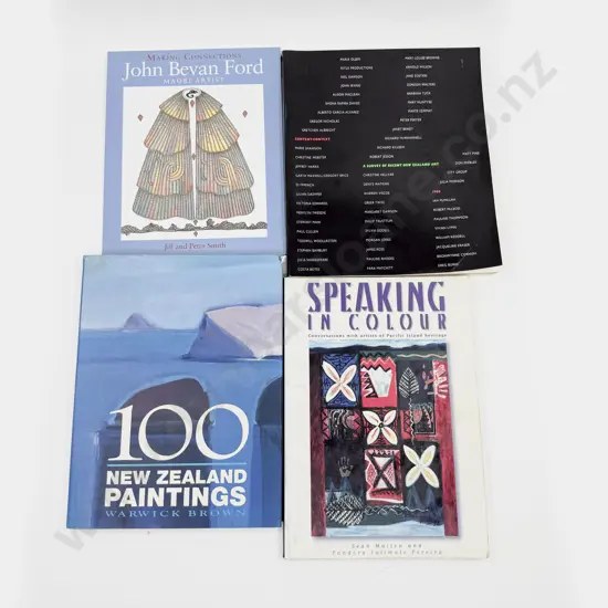 Four Assorted Art Reference Books