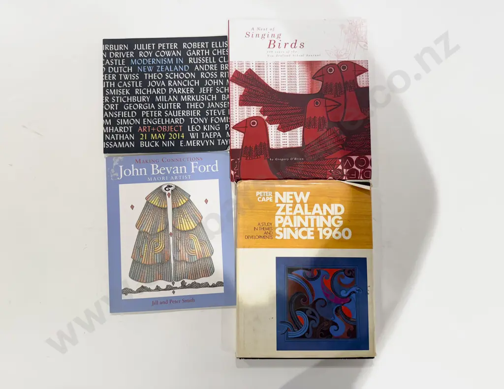 Four NZ Art Reference Books Image 1++