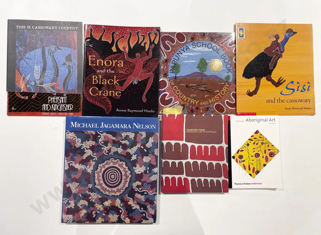 Quantity of Assorted Aboriginal Art Reference Books Image 1++