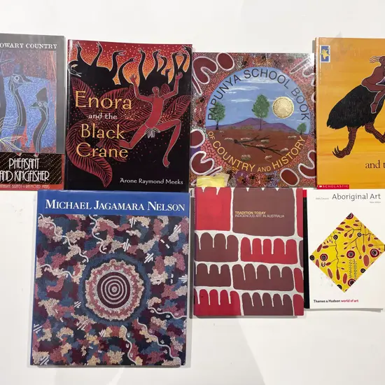 Quantity of Assorted Aboriginal Art Reference Books