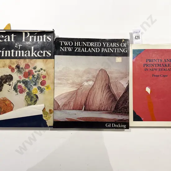 200 Years of NZ Painting together with Two Other Art Reference Books