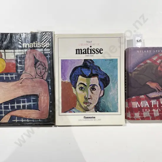 Matisse - The Master - Volume 2 together with Two Other Matisse Reference
