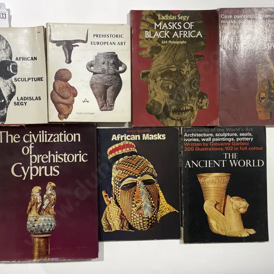 Quantity of Assorted Books incl African Sculpture & Prehistoric European Art
